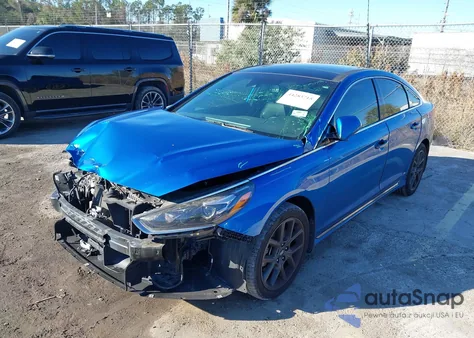 2018 Hyundai Sonata Limited 2.0T+ из США, поврежденный, VIN 5NPE34AB2JH724121